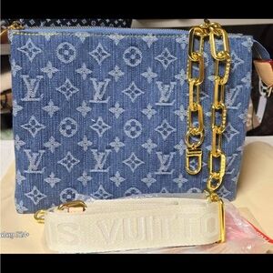New..  Denim crossbody / handbag.